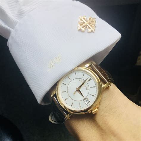 patek philippe calatrava cufflinks|patek philippe cufflink.